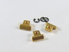 #3122 Non Pre-Notched Saddles, Natural Brass