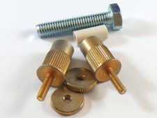 #3160-3 E-Sert™ Aged Gold conversion bushings, For EPIPHONE, TOKAI, IBANEZ and other imports