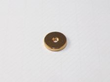 #3131-2 Thumbwheel, Gloss Gold (Inch), Single Pieces