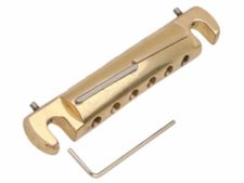 #3427 LEFT HANDED Tone-Bar™ Compensated Wrap Tailpiece/Bridge Aged Gold HYBRIDge™