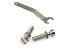 #3351-0 Wrap-Lock™ (METRIC) Gloss Nickel, for HERITAGE, EPIPHONE, and other IMPORTED GUITARS