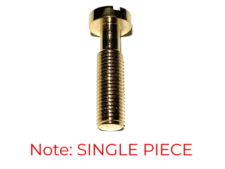 #7002 Tone-Lock™ (INCH) Gloss Gold, Single Stud