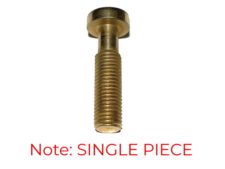 #7007 Tone-Lock™ (METRIC) Aged Gold, Single Stud