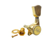#3511-3 Faber® Precision Locking Tuners, Aged Gold